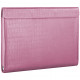 Чехол-конверт Alexander Croco Edition для MacBook Pro 16" из натуральной кожи, цвет Розовый