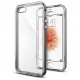 Чехол Spigen Neo Hybrid Crystal для iPhone 5/5S/SE, цвет "Серый металлик" (041CS20181)
