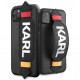 Чехол Karl Lagerfeld PU Leather with strap Karl logo Hard для iPhone 11 Pro Max, цвет Черный (KLHCN65HDAWBK)