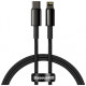 Кабель Baseus Tungsten Gold Fast Charging Cable USB Type-C - Lightning 20W 1 м, цвет Черный (CATLWJ-01)