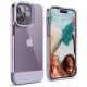 Чехол Elago GLIDE (TPU+PC) для iPhone 14 Pro Max, цвет Прозрачный/Фиолетовый (ES14GL67PRO-TRPU)
