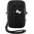 Сумка Hello Kitty Phone ZIP Bag PU leather Quilted Bows with Strap для смартфонов, цвет Черный (HKPBPEKHBPK)