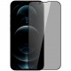 Приватное стекло Nillkin 2.5D Guardian 0.33 мм для iPhone 13/13 Pro/14 с черной рамкой (6902048222656)