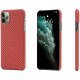 Чехол Pitaka MagEZ Case для iPhone 11 Pro Max, цвет Красный/Оранжевый (Herringbone) (KI1107M)
