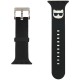 Ремешок Karl Lagerfeld Silicone Choupette head для Apple Watch 49/45/44/42 мм, цвет Черный (KLAWLSLCK)