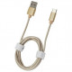 Кабель Dorten Micro USB to USB Metallic Series 1,2 м, цвет Золотой (DN128101)