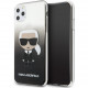 Чехол Karl Lagerfeld TPU/PC collection Karl Iconik Hard для iPhone 11 Pro Max, цвет Черный (KLHCN65TRDFKBK)