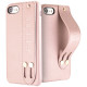 Чехол Guess Iridescent Hard with hand strap для iPhone 7/8/SE 2020, цвет Розовый (GUHCI8SBSRO)