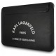 Чехол Karl Lagerfeld RSG Saffiano Sleeve для ноутбуков 13-14", цвет Черный (KLCS14RSGSFBK)