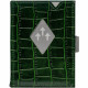 Кожаный кошелек Exentri Wallet, цвет "Зеленый кайман" (EX D 103 Caiman Green)