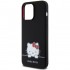 Чехол Hello Kitty Liquid silicone Dreaming Kitty Hard для iPhone 15 Pro Max, цвет Черный (HKHCP15XSKCDKK)