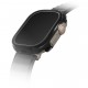 Чехол Uniq Valencia aluminium для Apple Watch 49 мм, цвет Черный (49MM-VALBLK)