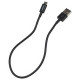 Кабель Dorten Micro USB - USB 30 см, цвет Черный (DN127100)