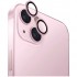 Защитное стекло Uniq OPTIX Camera Lens protector Aluminium для камеры iPhone 15/15 Plus, цвет Розовый (IP6.1-6.7(2023)-ALENSPNK)