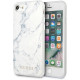 Чехол Guess Marble Design Hard PC/TPU для iPhone SE 2020/8/7, цвет Белый (GUHCI8PCUMAWH)