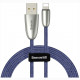 Кабель Baseus Torch Series Data Cable USB - Lightning 1.5 A 2 м, цвет Синий (CALHJ-B15)