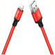 Кабель Hoco X14 for Lightning 100 см, цвет Красный