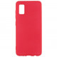 Чехол NewLevel Fluff TPU Hard для Galaxy A41, цвет Красный (NLB-FLUF-A41-RED)