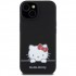 Чехол Hello Kitty Liquid silicone Dreaming Kitty Hard для iPhone 15, цвет Черный (HKHCP15SSKCDKK)
