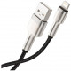 Кабель Baseus Cafule Series USB - Lightning 2.4 A 25 см, цвет Черный (CALJK-01)