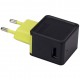 Сетевое зарядное устройство Rock Sugar Travel Charger 1 USB 1A, цвет Черный/Желтый