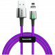 Магнитный кабель Baseus Zinc Magnetic Cable USB - Lightning 1.5 A 2 м, цвет Фиолетовый (CALXC-B05)