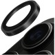 Защитное стекло Uniq OPTIX Camera Sapphire Lens Stainless steel для камеры iPhone 15 Pro, цвет Серый (IP6.1P(2023)-SSFSLENSGRY)