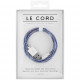 Кабель Le Cord Broken Ocean Lightning 1.2 м, цвет Бело-синий