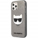 Чехол Karl Lagerfeld TPU Glitters Choupette Hard для iPhone 12/12 Pro, цвет Черный (KLHCP12MCHTUGLB)