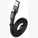 Кабель Baseus Two-in-one Portable Lightning/Micro-USB 1.2 м, цвет Черный (CALMBJ-A01)