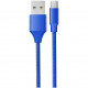 Кабель Dorten Micro USB to USB Canvas Series 1 м, цвет Синий (DN128300)