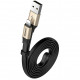 Кабель Baseus Two-in-one Portable Lightning/Micro-USB 1.2 м, цвет Золотой (CALMBJ-A0V)