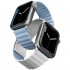 Ремешок Uniq Revix reversible Magnetic для Apple Watch 41/40/38 мм, цвет Белый/Голубой (White/Blue) (41MM-REVWHTBLU)