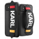 Чехол Karl Lagerfeld PU Leather with strap Karl logo Hard для iPhone 11, цвет Черный (KLHCN61HDAWBK)