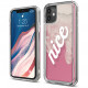 Чехол Elago Sand case Nice для iPhone 11, цвет Слоновая кость/Ярко-розовый (ES11SD61-NICE)