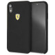 Чехол Ferrari On-Track SF Silicone Case Hard TPU для iPhone XR, цвет Черный (FESSIHCI61BK)