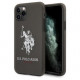 Чехол U.S. Polo Assn. Transparent silicone Big horse Hard для iPhone 11 Pro, цвет Черный (USHCN58SLTRHRBK)