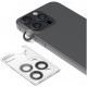 Защитное стекло Blueo Camera Lens PVD stainless steel 3 шт. (+installer) для iPhone 15 Pro Max, цвет Черный (BM5643-15ProMax-BLK)