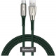 Кабель Baseus Water Drop-shaped Lamp Super Charge Cable USB to Type-C 66W 1 м, цвет Зеленый (CATSD-M06)