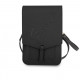 Сумка Guess Wallet Bag Saffiano Script logo для смартфонов, цвет Черный (GUWBRSAVSBK)