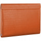 Чехол-конверт Alexander Croco Edition для MacBook Pro 16" из натуральной кожи, цвет Оранжевый