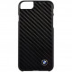 Чехол BMW Signature Real Carbon Hard для iPhone 7/8/SE 2020, цвет Черный (BMHCI8MBC)