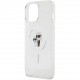 Чехол Karl Lagerfeld PC/TPU NFT Karl & Choupette Hard (MagSafe) для iPhone 13 Pro Max, цвет Блестящий прозрачный (KLHMP13XHGKCNOT)