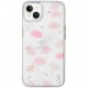 Чехол Uniq COEHL Meadow для iPhone 14, цвет Весенне-розовый (Spring Pink) (IP6.1(2022)-MEASPNK)