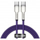 Кабель Baseus Cafule Series USB Type-C - USB Type-C 100W 1 м, цвет Фиолетовый (CATJK-C05)