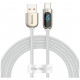 Кабель Baseus Display Fast Charging Data Cable USB Type-C 5A 2 м, цвет Белый (CATSK-A02)