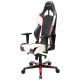 Компьютерное кресло DXRacer OH/RH110/NWR, цвет Черный/Белый/Красный (OH/RH110/NWR)
