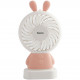 Портативный вентилятор Baseus Exquisite rabbit Fan, цвет Розовый (CXRAB-04)