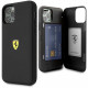 Чехол Ferrari On-Track Cardslot magnetic Hard TPU/PC для iPhone 11 Pro Max, цвет Черный (FESOPHCN65BK)