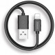 Кабель Baseus Yaven USB to Lightning cable 1 м, цвет Черный (CALUN-01)